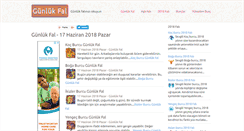 Desktop Screenshot of gunlukfal.gen.tr